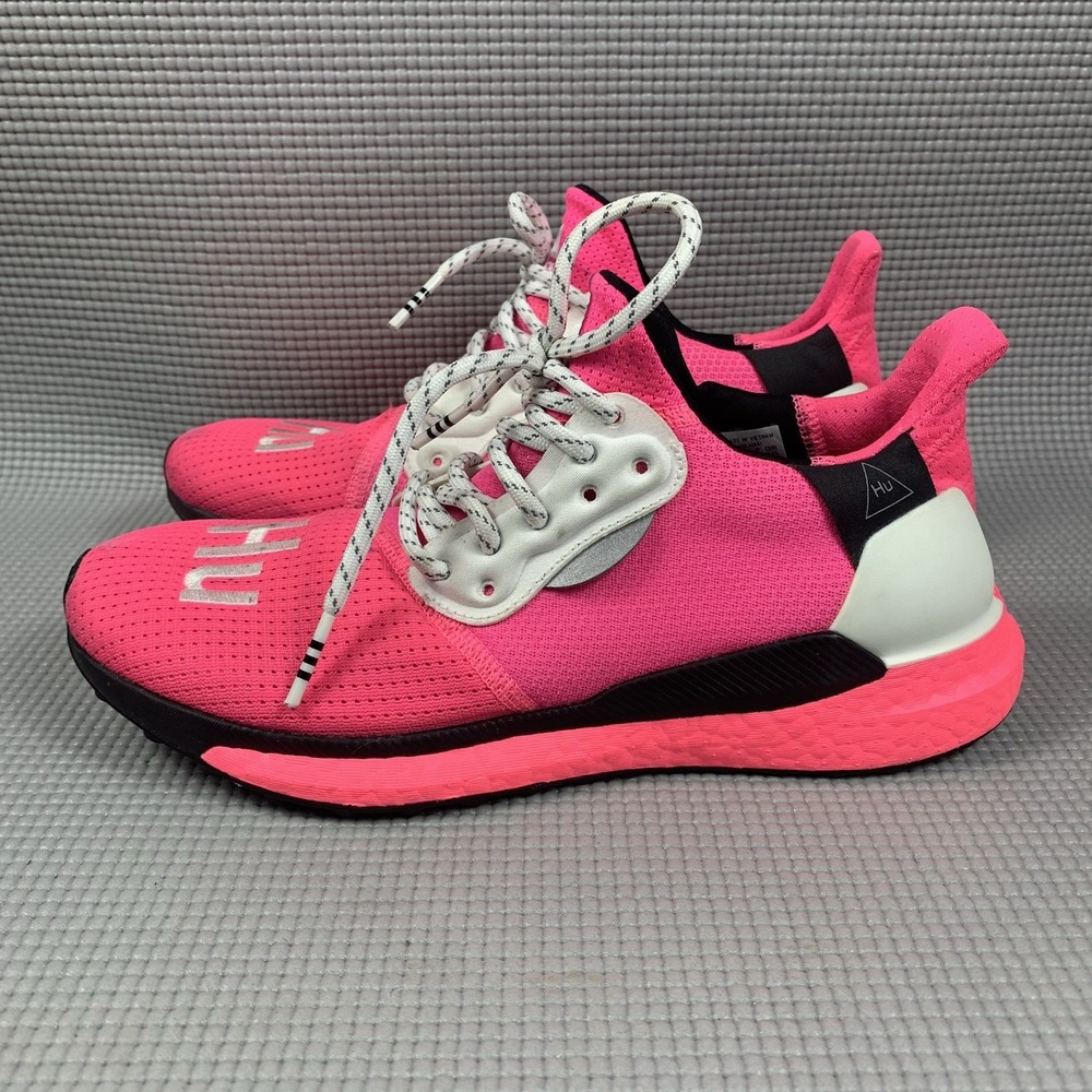 RARE Adidas X Pharrell Solar Hu Glide Sample Pink FX2327 Sz 6.5